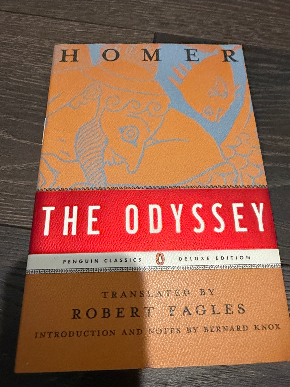 Original Penguin The Odyssey Orange & Red Paperback